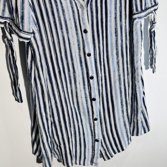 Claire France Women's striped blouse Size 14 - Picture 2 of 4